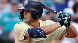 ヤ軍に現れた“左のジャッジ”に米衝撃　20歳巨漢ドラ1の驚愕弾に「なんてこった」