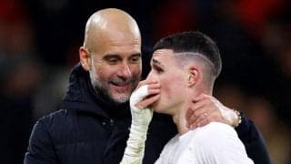 首位追走のシティ、グアルディオラ監督は過密日程でも勝ちきる選手たちに驚き 「ボーンマスは1試合の準備に7日間費やしている」