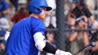 「なんだよ、人間じゃないだろ」ド軍逸材捕手が証言 オフに目の当たりにした大谷翔平の異次元パワー