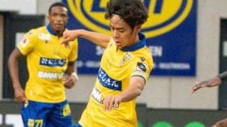 「これは見事」「テクニカル過ぎる」伊藤涼太郎が美技弾で決勝点！シント=トロイデン創設100周年記念試合の主役に