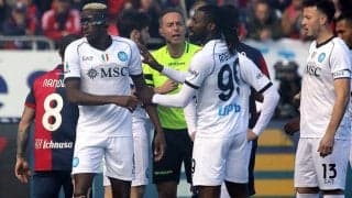 低調ナポリ、ラストプレー被弾で逃げ切り失敗… カリアリにドロー【セリエA】