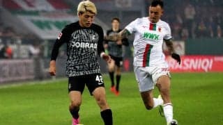 堂安フル出場のフライブルクがアウグスブルクに逆転負け…【ブンデスリーガ】
