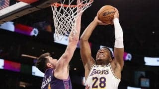 最大20点差から猛追もレイカーズはサンズ撃破ならず…八村塁は3P2本含む13得点