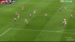 「変態パス」「天井から見てる？」アーセナル司令塔の“美しすぎるプレアシスト”が脚光！地元メディアもチーム最高評価「中盤の核としてショーを演出した」