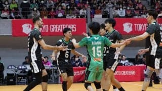 VリーグV1男子　JT広島のV・ファイナルステージ進出が決定