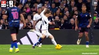 「また魔法だ」「鳥肌たった」天才モドリッチ、神トラップ→黄金の右足でゴラッソの一部始終！退団説でファンは「今すぐ契約更新を」「やっぱりマドリーに必要」と懇願