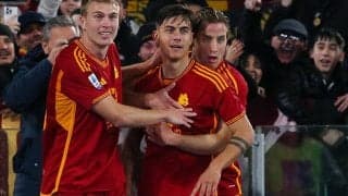 圧巻のトリプレッタ達成、ローマを勝利に導いたディバラは「これを本当に望んでいた」