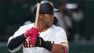 巨人・オコエが豪快アーチ　中堅左へ球場どよめく衝撃弾…レギュラー奪取へ猛アピール