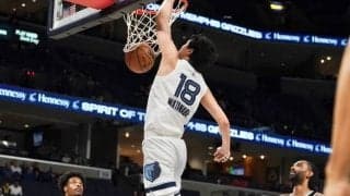 グリズリーズがネッツに25点差で敗戦…渡邊雄太は古巣相手に21分出場