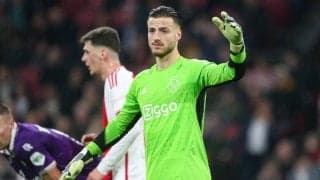 控えとなったラムズデールの退団に備え…アーセナルがアヤックスGKラマイを後釜に検討か