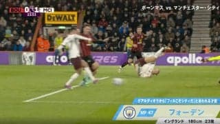 「怪物と天才」「この2人はヤバすぎる…」怪物FWの“天才的な動き”が守備陣を崩壊させた瞬間　マンCの“黄金コンビ”が爆発！ハーランドが吹っ飛んでシュート→こぼれ球をフォーデンが叩き込む