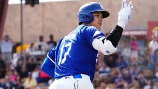 “歴史的瞬間”から一夜…反響止まず「これ入る？」　大谷翔平のド軍1号が500万回再生