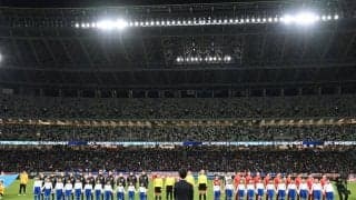 「想像の何倍もすごい！」「なんでぶつからないの！？」なでしこジャパンの試合を上空から彩ったドローンショーが話題に！300機が夜空に舞う「本当にスゴかった」
