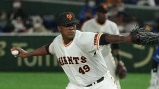 元巨人助っ人がトラウト斬り「すげーじゃん」　NPB最速男が逆輸入「帰ってきて」