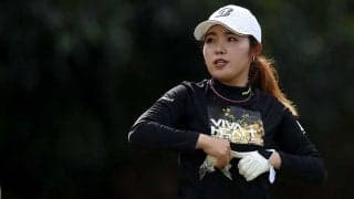 古江彩佳、前半パー3で痛恨のダボも……後半2バーディで巻き返し「71」　粘りのゴルフでスコアを伸ばす