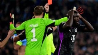 ウパメカノが1試合の出場停止処分でラツィオとのCL2ndレグを欠場