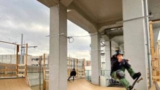 日比谷線南千住駅から徒歩１分にスケートボードパーク＆スクールがオープン！