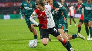 KNVBカップ決勝で上田綺世と佐野航大＆小川航基の日本人対決実現も？　フェイエノールトが逆転でNEC待つファイナルへ