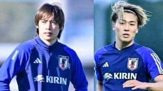 「本当に何色でも似合っちゃうのね」伊東純也＆中村敬斗の揃っての「ニューヘアカラー」にファン歓喜！「2人で一緒に美容室行ったのかな？」「メッシュ似合ってるー」の声