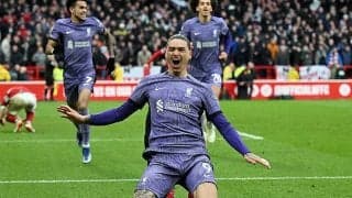 ヌニェスの後半ラストプレー弾で劇的勝利リバプールが首位で次節シティとの大一番へ！　遠藤航は途中出場で復帰【プレミアリーグ】