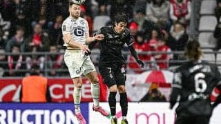 伊東純也はフル出場で中村敬斗は途中出場…S・ランスは主将痛恨ミスでリールに惜敗【リーグ・アン】