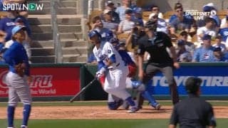 これがメジャーのパワーか 今永昇太、初実戦でびっくり被弾 特大アーチに「あっ！」としまった顔