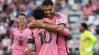 メッシ＆スアレスの元バルサ黄金コンビが2発ずつ！　マイアミを5-0の快勝劇に導く