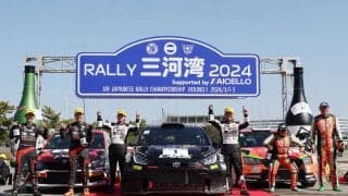 全日本ラリー三河湾：新井大輝を突き放した勝田範彦がGRヤリス・ラリー2で初勝利
