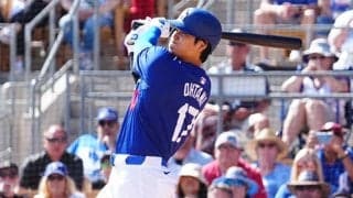 “消えた”打球に衝撃「もうバケモン」　勘違いも当然…大谷翔平の弾丸が「エグすぎる」
