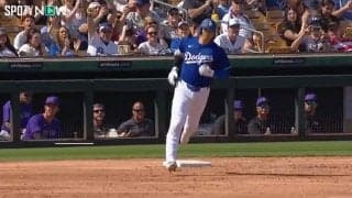 本気で走っていたらランニングホームランだった？途中まで“ゆっくり走”の大谷翔平 ファン熱狂の衝撃三塁打