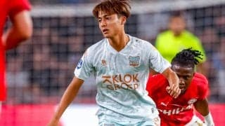 NECの佐野航大がリーグ戦でも初得点！鮮やか連係からの一振りでカップ戦に続き公式戦2試合連発