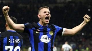 「これを長い間待っていた」インテルで初ゴール記録のアスラニが歓喜「家族とチームメイトに捧げたい」