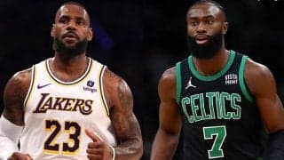 今季第19週の週間MVPにレイカーズのレブロン、セルティックスのブラウンが選出