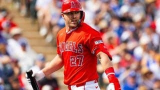 トラウトは「速球に振り遅れている」　OP戦で打率.125＆OPS.355…低迷に心配の声