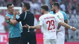 ジャカに悪質タックルのケルンFWティールマン、2試合出場停止