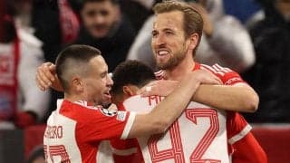 ケイン&ミュラー弾のバイエルンがラツィオに快勝で逆転突破、5季連続ベスト8進出【CL】