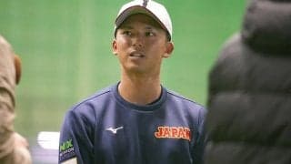 侍J抜擢も骨折判明の明大・宗山「すごく申し訳ない」　チーム帯同も「悔しさある」