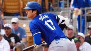 大谷翔平、マルチ安打で全3打席出塁　驚異の打率.583、由伸と初共演で好走塁＆初盗塁も