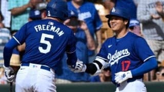 一塁からのタッチアップに脱帽 名手フリーマンが語った大谷翔平の“凄み”「あまり話題にはならないと思うけど、素晴らしい」