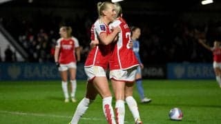 最多6度の優勝誇るアーセナルが大勝で決勝進出！相手は長谷川唯のシティvs浜野まいかのチェルシーの勝者【女子コンチネンタルカップ】