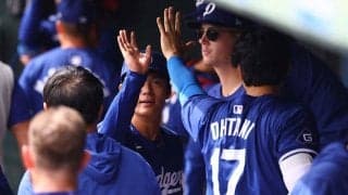 【MLB】大谷翔平と山本由伸の同時出場に「ファン絶叫」と米メディア　ド軍同僚からは「メンバー表を保存しておきたい」という声も