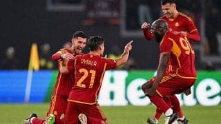 ローマが三笘不在のブライトンに4発先勝！　デ・ロッシがデ・ゼルビとの友人対決に完勝【EL】