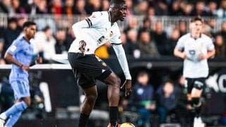 バレンシアがディアカビの手術成功を報告、西紙は最大12カ月の離脱と報道