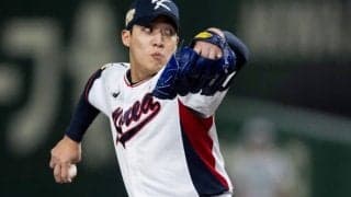 “大谷フィーバー”にも揺るがぬNPB移籍の野望 韓国代表右腕が明かした憧れ「欲をかくつもりもない。日本に行きたい」