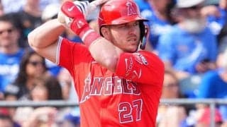 今春も打率1割と低迷続く偉才は立ち直れるか トラウトが漏らす復活への本音「原因は分からない。実戦だと打てなくなる」