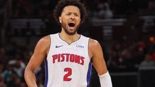 ピストンズのケイド・カニングハムが史上6番目の速さで通算2500得点、800アシストをクリア