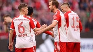 ケインがハット、バイエルンが圧巻の8発でマインツを粉砕【ブンデスリーガ】