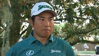 2打差を追う松山英樹　最終日は「しっかり粘り強くできたら」