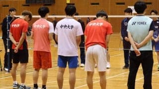 ４人で挑んだ団体戦ベスト４-関東学生バドミントン新人選手権大会