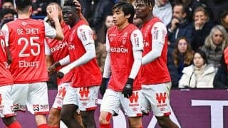 伊東純也スタメンのS・ランスが首位PSGと敵地でドロー…中村敬斗は出番なし【リーグ・アン】